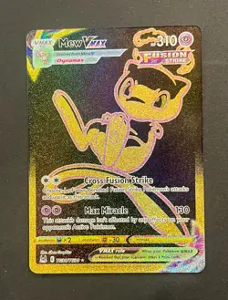 Pokemon Mew VMAX TG30/TG30 Lost Origin Trainer Gallery Gold Secret Rare NM - Image 3