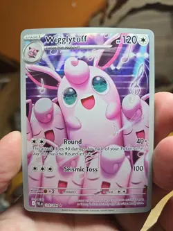 Pokemon TCG PHANTASMAL FLAMES Wigglytuff Illustration Rare 105/094 Pack Fresh NM - Image 1