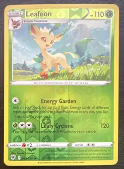 Pokemon Leafeon Rare Reverse Holo Astral Radiance 013/189 - Image 1
