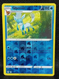 Glaceon (038/189) - Rare - Reverse Holo-Pokemon SWSH10 Astral Radiance M/NM -New - Image 1