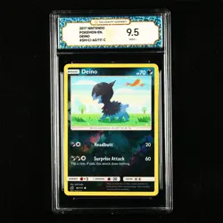 TQG 9.5 MINT+ 2017 Pokemon ENG Deino 60/111 C - Image 1