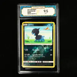 TQG 9.5 MINT+ 2017 Pokemon ENG Deino 60/111 C - Image 2
