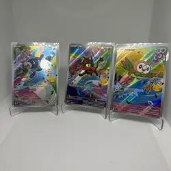 Rowlet, Litten, and Popplio First Partner Promos - MEP 043, 044, 045 Pokemon TCG - Image 1