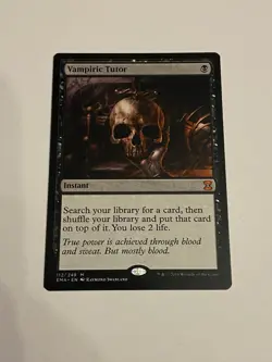 Magic the Gathering : ETERNAL MASTERS Vampiric Tutor NM MTG - Image 1