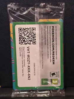Pokemon N's Zekrom 037 Mega Evolution Promo Full Art Pokemon Center Sealed - Image 2