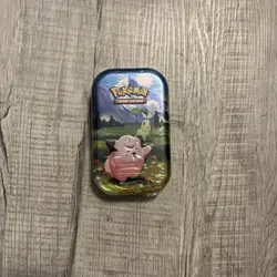 Pokemon TCG Mega Evolution Ascended Heroes Mini Tin Sealed, Clefairy & Chikorita - Image 1
