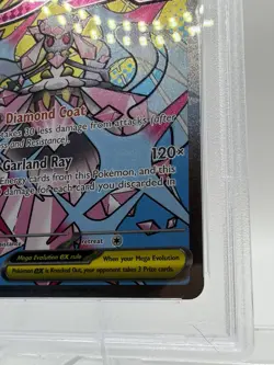 Mega Diancie EX Mega Attack Rare Pokemon Ascended Heroes PSA 9 Mint - Image 4