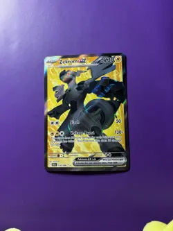 Pokemon TCG Zekrom EX Black Bolt 158/086 English, Near Mint Condition - Image 1