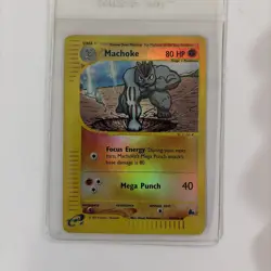 Pokemon 2003 Skyridge Machoke 38/144 Reverse Holo LP - Image 1