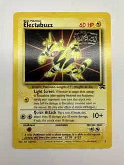 Pokemon WOTC Black Star Movie Promo Mewtwo, Dragonite, Pikachu, Electabuzz Set - Image 3