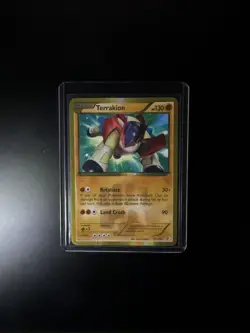 Terrakion 151/149 B&W Boundaries Crossed Pokemon TCG Secret Rare - Image 1