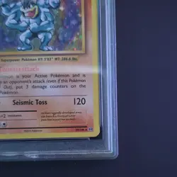 Pokemon Machamp Holo Rare 59/108 Evolutions 2016 PSA 9 - Image 5