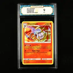 TQG 9 MINT 2017 Pokemon ENG Chandelure SM-GR 13/145 Holo - Image 1