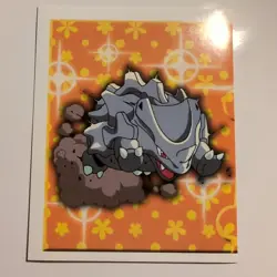 Pokemon - Rhyhorn - Topps Merlin Sticker - Series 1 - #200/240 - 1999 - Image 1