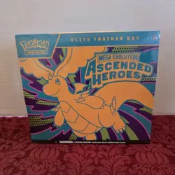Pokemon TCG Mega Evolution Ascended Heroes Elite Trainer Box ETB Factory Sealed - Image 1