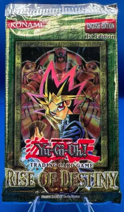 Yu-Gi-Oh! 1st Edition Rise of Destiny Booster Pack VINTAGE SEALED 2004 - Image 1