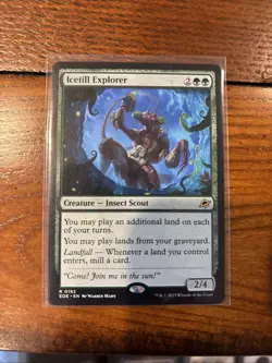 MTG - Icetill Explorer - Regular Rare #192 - Edge of Eternities NM Never Played - Image 1