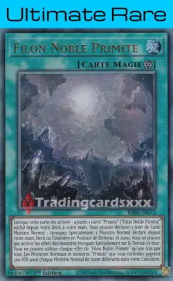 Yu-Gi-Oh! Filon Noble Primite : UL RA05-FR072 - Image 1