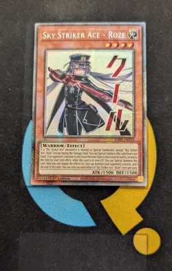 RA05-EN133 Sky Striker Ace - Roze Variant Art Starlight Rare 1st Ed YuGiOh - Image 1