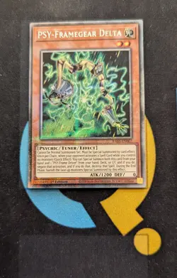 RA05-EN007 PSY-Framegear Delta Starlight Rare 1st Ed YuGiOh - Image 1