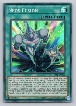 Neos Fusion - SAST-EN060 - Super Rare - Yugioh - Image 1