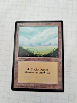 MTG FBB Plains (Mountains No Trees) (Ebene) German Regular Land -Uncirculated - Image 1
