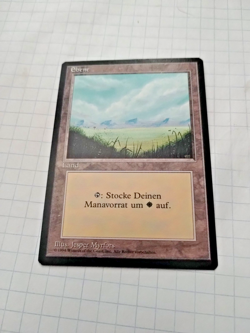 MTG FBB Plains (Mountains No Trees) (Ebene) German Regular Land -Uncirculated - Image 2