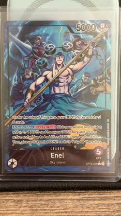 ENGLISH - One Piece OP15-058 Enel Leader Alt Art - In Hand - Image 1