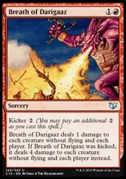 Breath of Darigaaz - Light Play MTG Commander 2015 - Image 1
