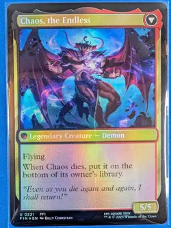 Garland, Knight of Cornelia #221 | Near Mint FOIL | FIN | Magic MTG - Image 5