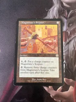 MtG Magistrate’s Scepter - MP - Mercadian Masques - Image 1