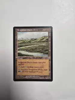 Irrigation Ditch - Invasion - MTG Magic - Common - Land - Image 1