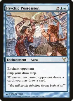 MTG LP English 2006 Dissension Psychic Possession - Image 1