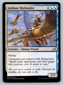 Jubilant Skybonder MTG Magic The Gathering U Ikoria: Lair of Behemoths 223 NM - Image 1