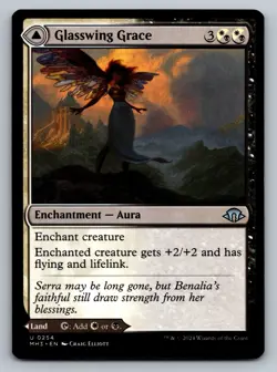 Glasswing Grace MTG Magic The Gathering U Modern Horizons 3 254 NM - Image 1