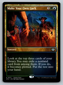Make Your Own Luck P Promo Pack: MTG Outlaws of Thunder Junction 371 NM - Image 1