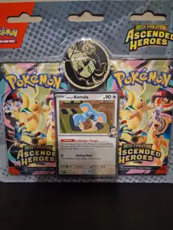 Pokemon TCG Mega Evolution Ascended Heroes Larry's Komala - Image 1