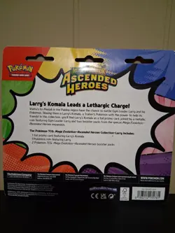 Pokemon TCG Mega Evolution Ascended Heroes Larry's Komala - Image 3