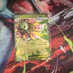 Mega Meganium EX 010/217 ASC Mega Evolution 360 HP Giant Bouquet Pokemon TCG - Image 1