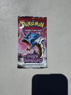 Pokemon EX Holon Phantoms SEALED booster pack Gyarados art - Image 1