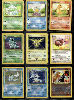 Vtg Pokemon Card Collection Lot Base Set 1st Edition Promo Binder Holos WOTC - Image 1