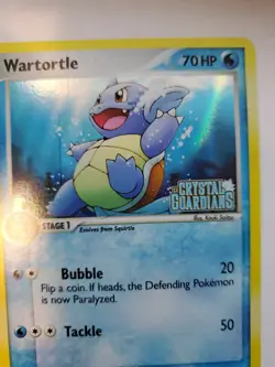 Wartortle Ex Holo Pokemon Card Base Fossil WOTC NM + U - Image 4