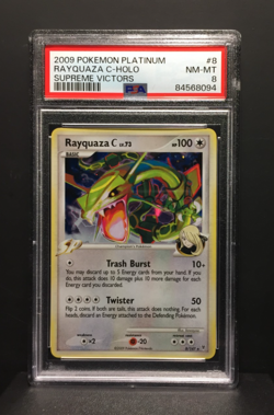 2009 Rayquaza C Holo | Supreme Victors | PSA 8 Near Mint | englisch | Pokemon - Image 1