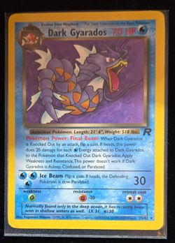 Dark Gyarados 25/82 Team Rocket Regular Pokemon card - Image 1