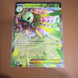 Pokemon Mega Meganium EX 010/217 Full Art Holo Ultra Rare Stage 2 HP 360 Card - Image 1