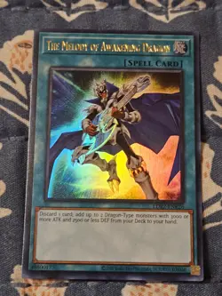 The Melody Of Awakening Dragon LDK2-ENK26 Ultra Rare Yugioh - Image 1