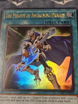 The Melody Of Awakening Dragon LDK2-ENK26 Ultra Rare Yugioh - Image 3