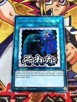 Called by the Grave ra05-en117 *VARIANT ART* (NEW) Starlight Rare Yu-Gi-Oh! - Image 1