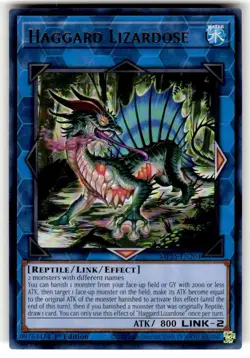 x1 Haggard Lizardose - MP25-EN204 - Ultra Rare - 1st Edition Yu-Gi-Oh! M/NM - Image 1