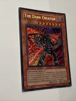 Yu-Gi-Oh! PTDN-EN017 The Dark Creator Secret Rare 1st Edition NM/M - Image 2